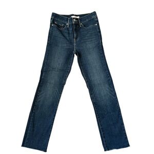 Levi's Women's 314 Shaping Straight Leg Jeans - Dark Blue